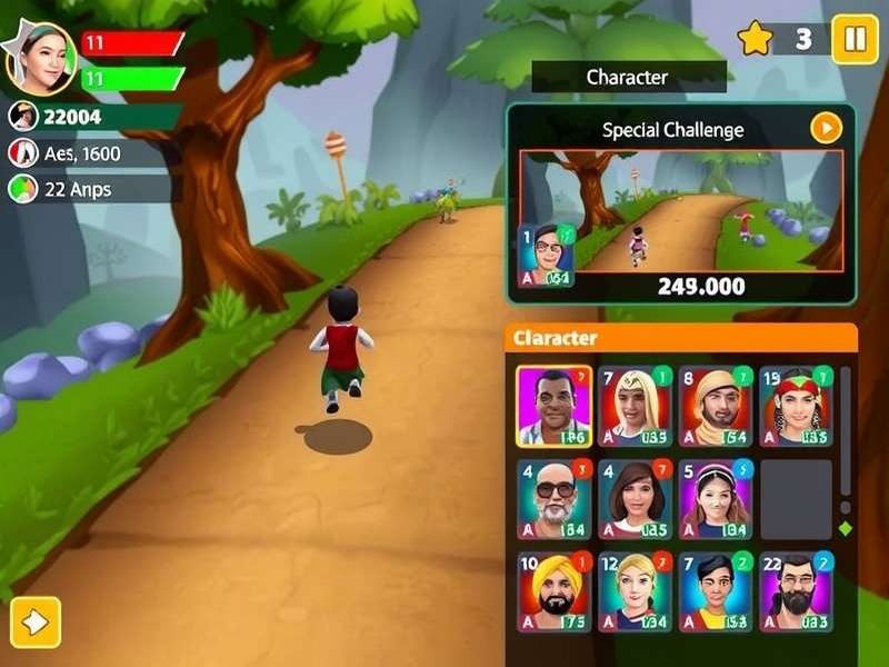 Clove Rapid Runner gameplay screenshot showing character running through Indian-inspired environment